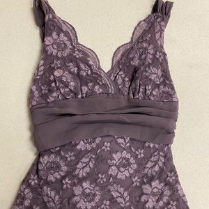 Fredericks of Hollywood lace tank